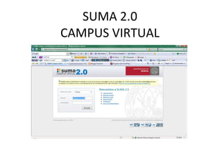 SUMA 2.0 CAMPUS VIRTUAL 