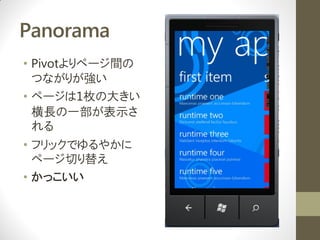 Panorama
? Pivotک`g
  Ĥʤ꤬
? ک`1öδ󤭤
  Lһʾ
  
? եåǤ䤫
  ک`Ф椨
? ä
 
