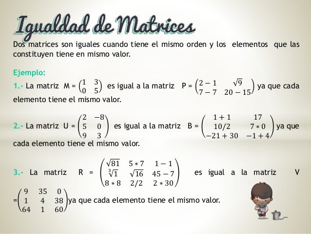Suma de matrices