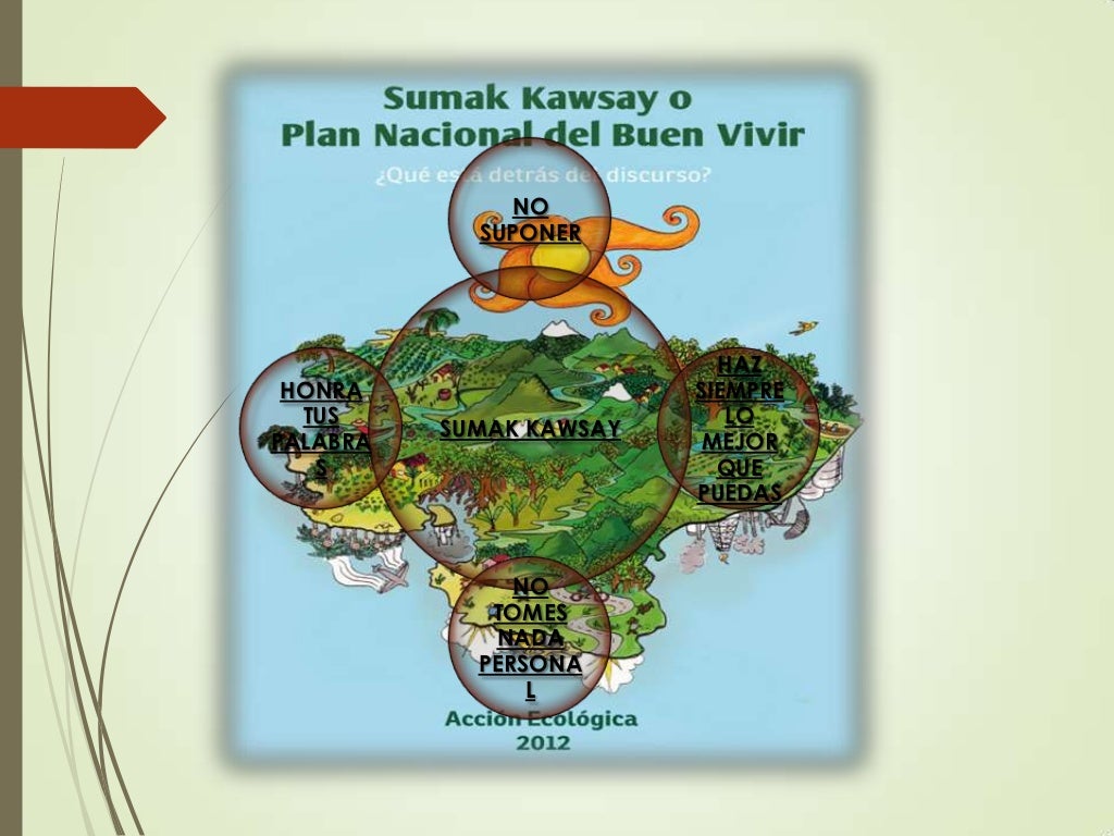 Sumak kawsay, buen vivir