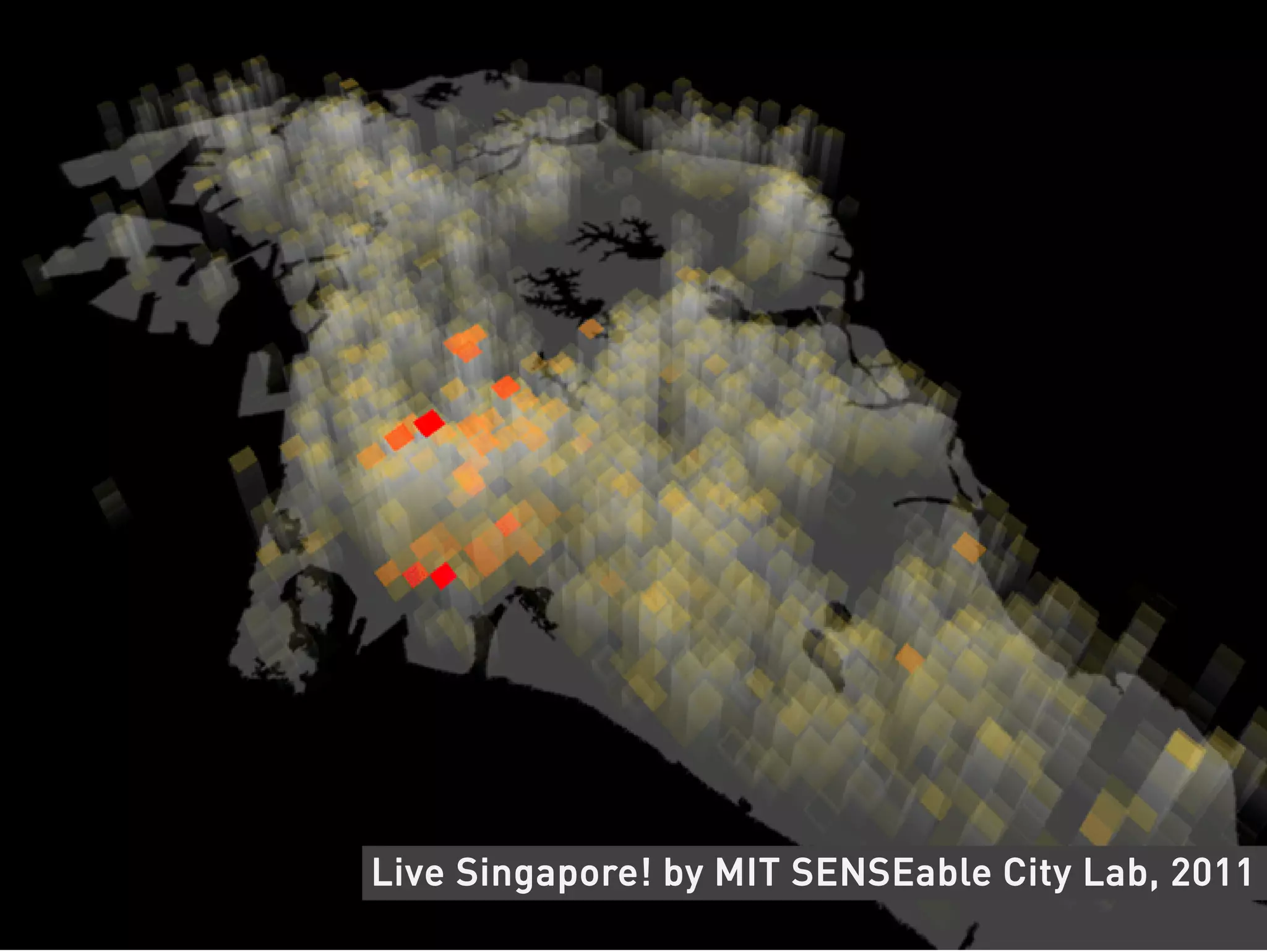 Live Singapore! by MIT SENSEable City Lab, 2011
 