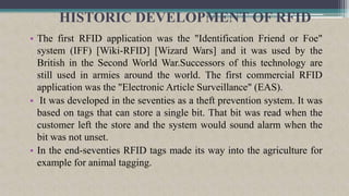 Rfid Invented Radio Frequency Identification | PPTX