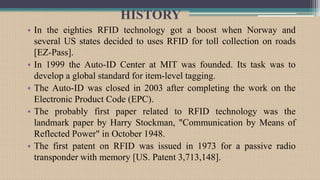Rfid Invented Radio Frequency Identification | PPTX