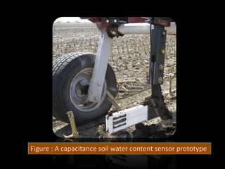 Figure : A capacitance soil water content sensor prototype
 
