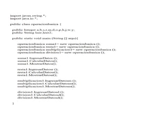 java modulo: die division mit rest in java - codegree... Suma, resta, multiplicación, división, en java metodo | DOC