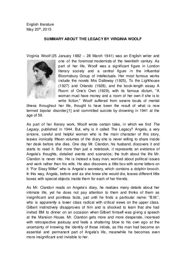 virginia woolf essay pdf