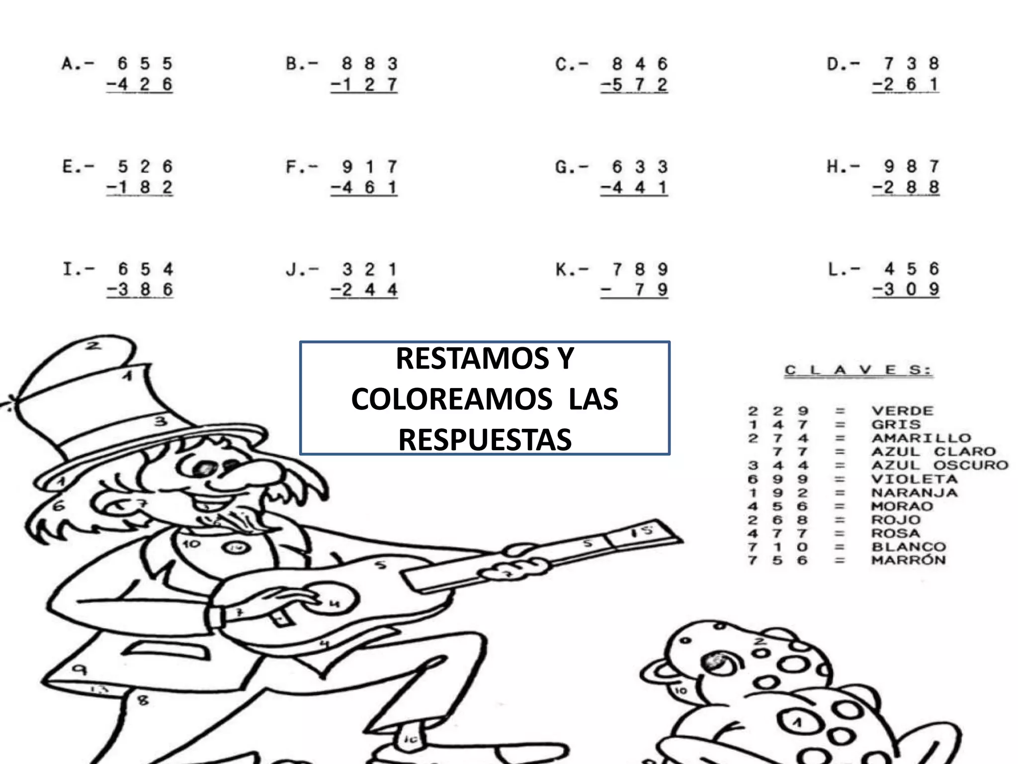 Sumas Llevando Y Restas Sin Llevar Pptx