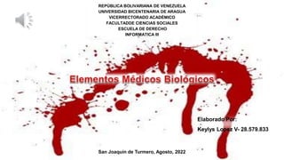 REPÚBLICA BOLIVARIANA DE VENEZUELA
UNIVERSIDAD BICENTENARIA DE ARAGUA
VICERRECTORADO ACADÉMICO
FACULTADDE CIENCIAS SOCIALES
ESCUELA DE DERECHO
INFORMATICA III
San Joaquín de Turmero, Agosto, 2022
Elaborado Por:
Keylys Lopez V- 28.579.833
 
