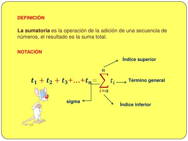 Sumatorias i