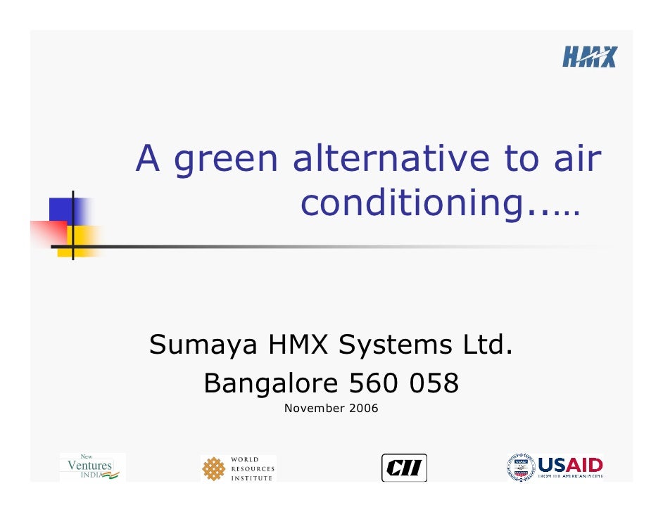 Green Alternative to Air Conditioners