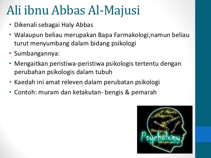 Sumbangan islam dalam psikologi