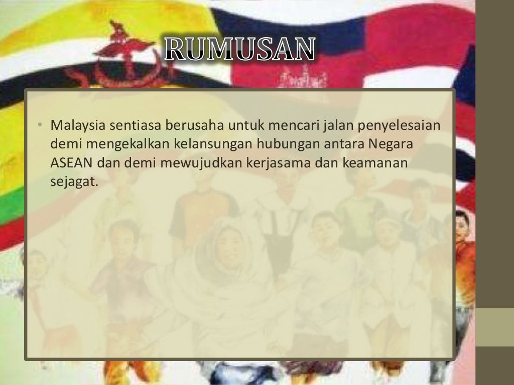 sumbangan malaysia dalam asean