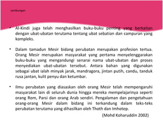 Sumbangan Tamadun Islam Dalam Ilmu Perubatan