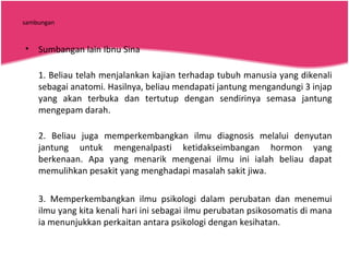 Sumbangan Tamadun Islam Dalam Ilmu Perubatan