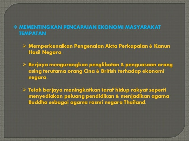 Sumbangan Tokoh Macapagal dan Phibun Songhram