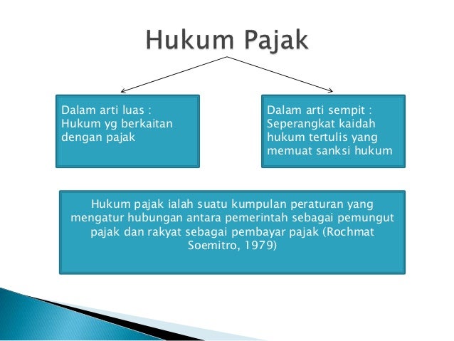 Sumber sumber penerimaan negara, Pajak dan Pengertian ...