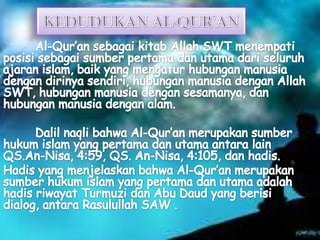 Sumber ajaran islam