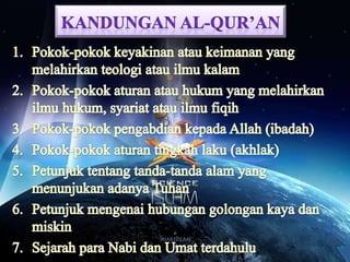 Sumber ajaran islam
