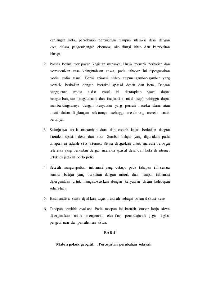 Sumber Belajar Mata Pelajaran Geografi