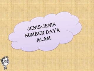 JENIS-JENIS
SUMBER DAYA
ALAM
 