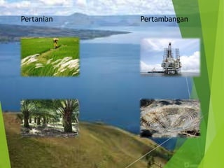 Pertanian   Pertambangan
 