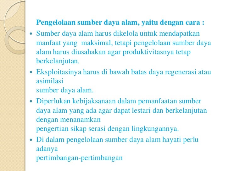 Sumber daya alam nita andriani
