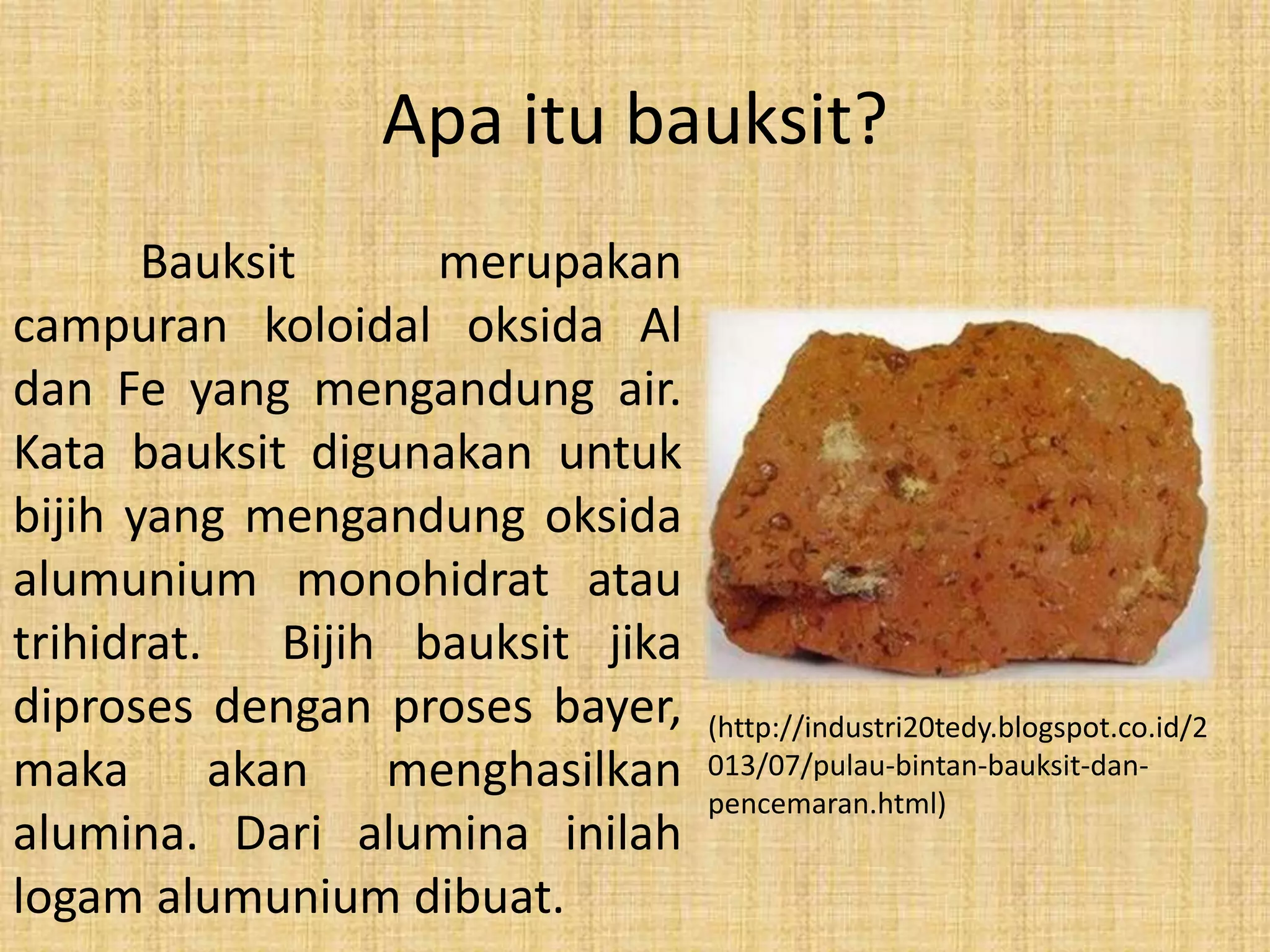 Sumber daya alam non hayati | PPTX