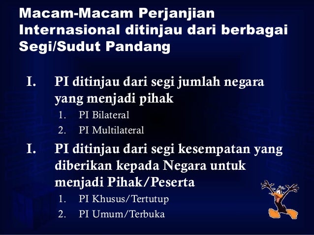 perjanjian multilateral 3 contoh hukum internasional Sumber perjanjian multilateral 3 contoh hukum internasional Sumber