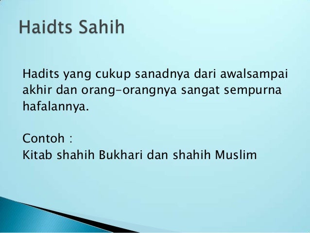 Hadis Nabi Tentang Kehidupan Sehari Hari - Gambar Islami