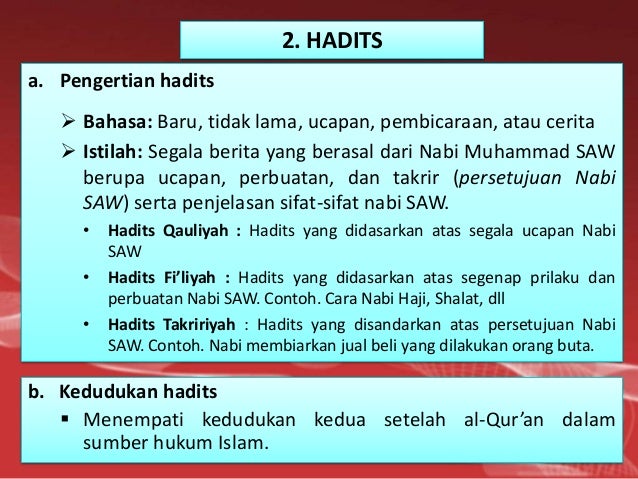 Sumber hukum islam