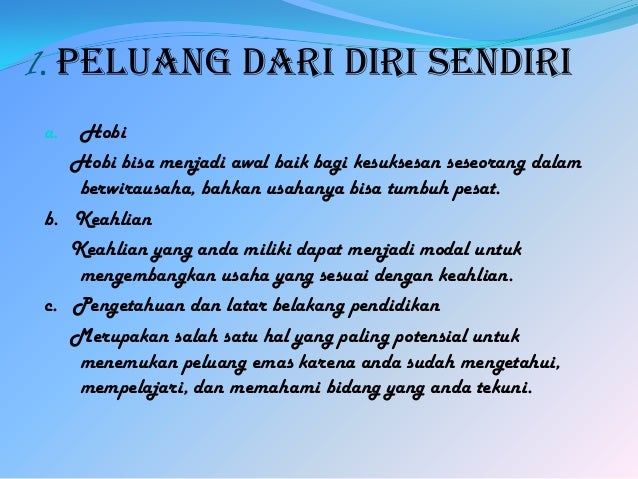Sebutkan Peluang Usaha Yang Berasal Dari Suara Konsumen Sebutkan Itu