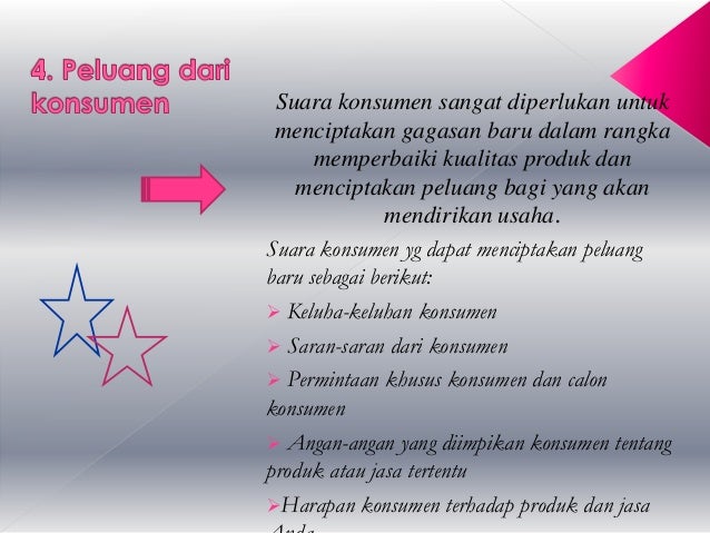 Sebutkan Peluang Usaha Yang Berasal Dari Suara Konsumen - Seputar Usaha