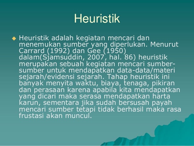 Sumber sejarah dan metode penelitian sejarah - Sumber Sejarah Dan MetoDe Penelitian Sejarah 21 638