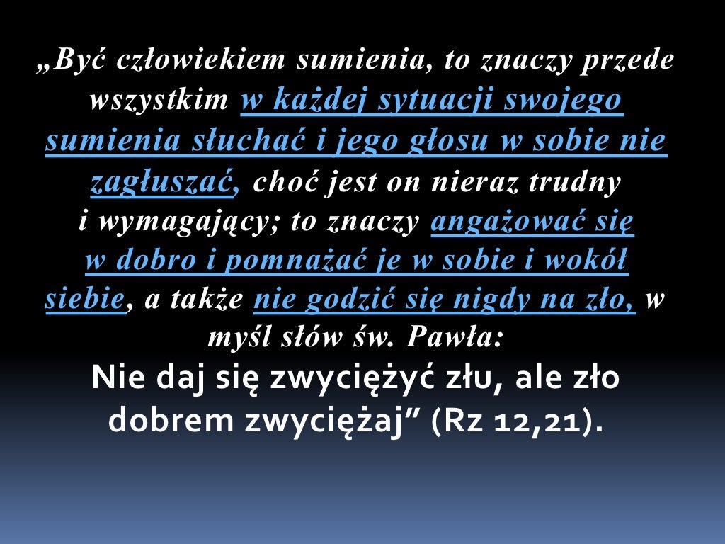 Sumienie Katecheza Cz1