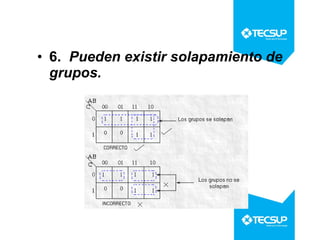 • 6. Pueden existir solapamiento de
grupos.

 