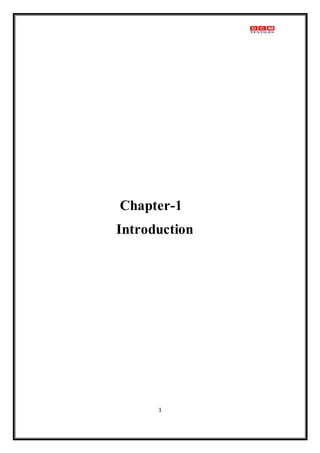 1
Chapter-1
Introduction
 