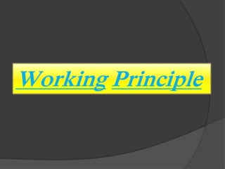 Working Principle 
 