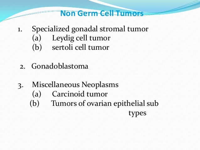 Sumit testicular tumors