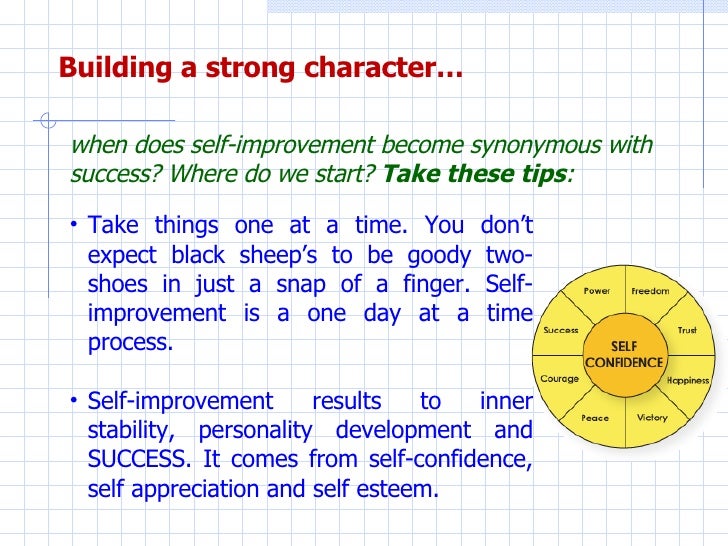 Moral Values Character Building