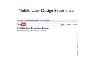 Mobile User Design Experience Text 