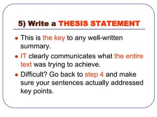 Try a “Story Board” approach