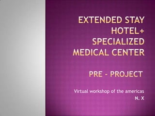 Virtual workshop of the americas
                           N. X
 
