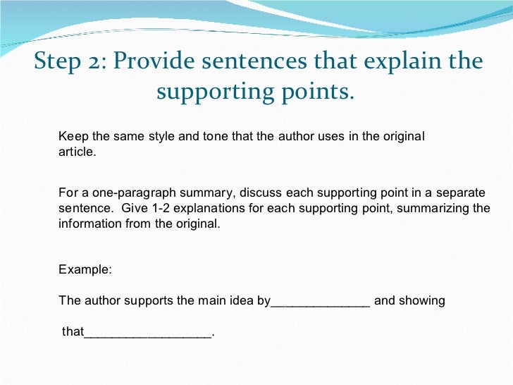 system hypothesis enrollment Example of an of summary article
