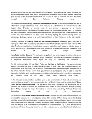 Harry potter and the goblet of shop fire short summary