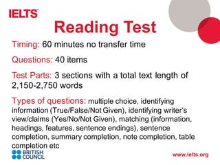 SUMMARY - IELTS. notes ................. | PDF