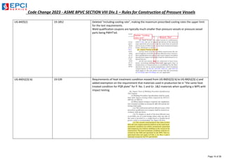 Summary-of-Change-Ed2023-ASME-BPVC 2023. | PDF