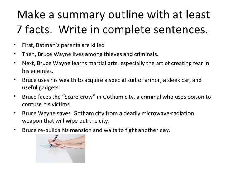 How to write a justification essay