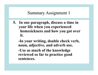 Summary English Example How to write a Summary effectively. Examples and practice | PPTX