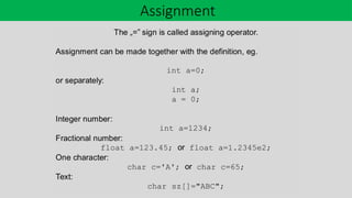 Comprehensive Introduction to C Programming Language Fundamentals and ...