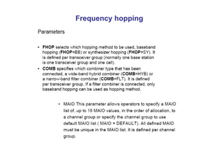 Frequency hopping
 